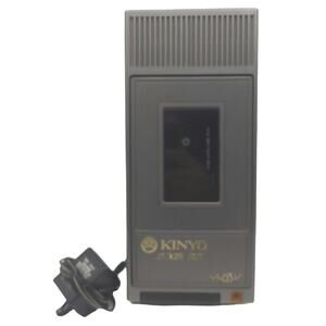 Kinyo Super Slim M-63V VHS Video Cassette VHS Rewinder Vintage Gray Tested Works